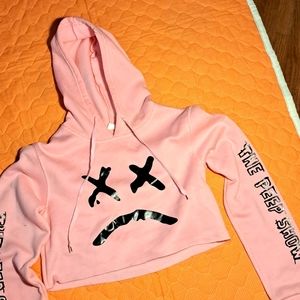 Lil Peep cropped hoodie
